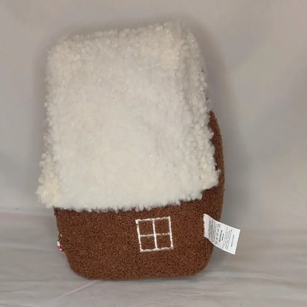 Cupcakes‎ and Cashmere Peppermint Gingerbread Teddy Sherpa Pillow TIKTOK